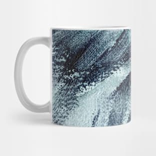 Blue Abstract Painting Mug